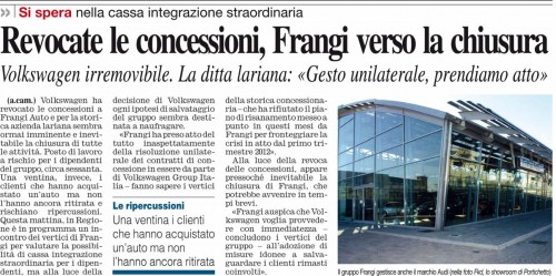 Revocate le concessioni